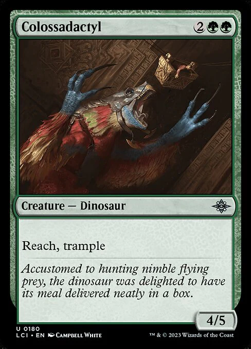 Colossadactyl (180) (Foil) - The Lost Caverns of Ixalan