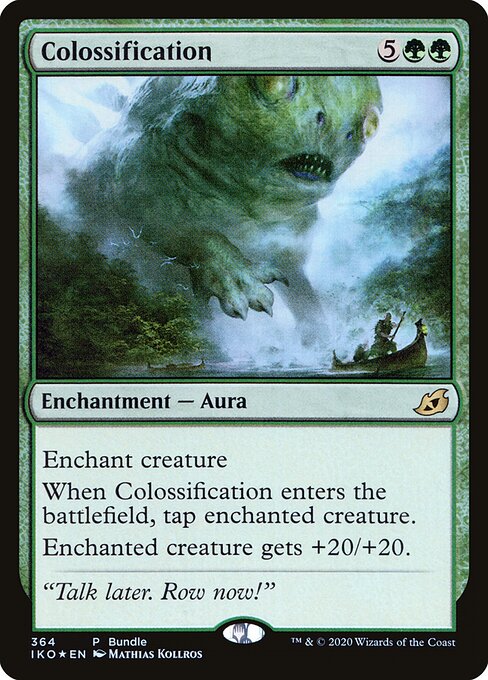Colossification (364) (Foil) - Ikoria: Lair of Behemoths
