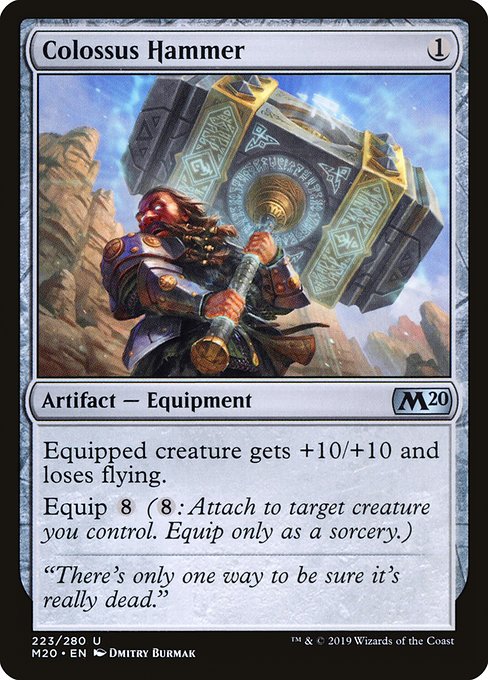 Colossus Hammer (223) - Core Set 2020