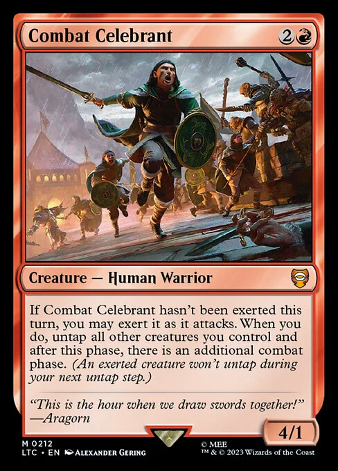 Combat Celebrant (212) - Tales of Middle-earth Commander