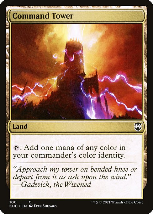 Command Tower (108) - Kaldheim Commander