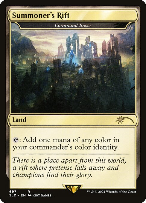 Command Tower (697) (Foil) - Secret Lair Drop