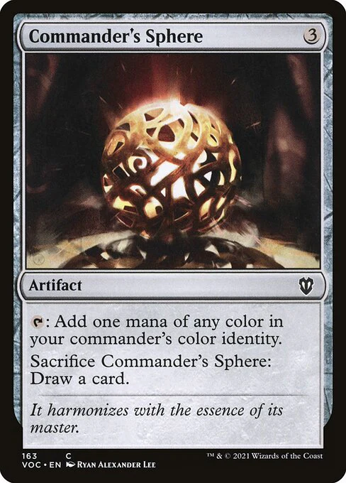 Commander's Sphere (163) - Crimson Vow Commander