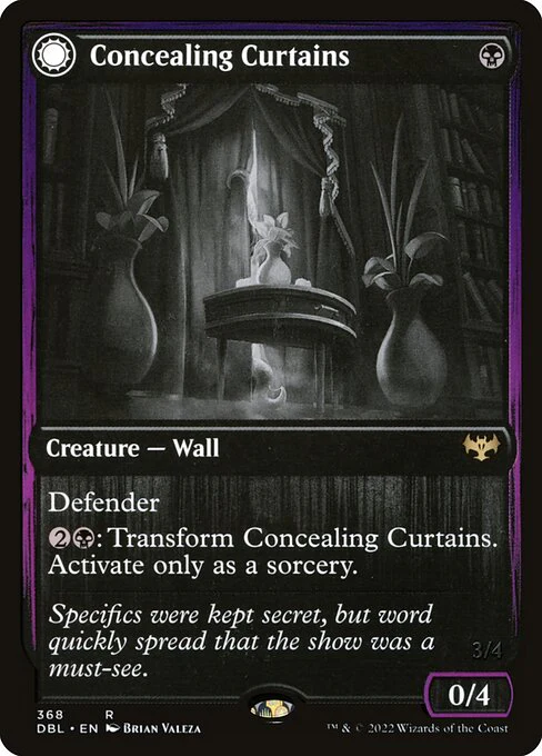 Concealing Curtains // Revealing Eye (368) - Innistrad: Double Feature