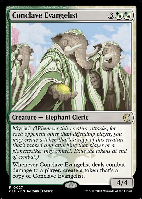 Conclave Evangelist (27) - Ravnica: Clue Edition
