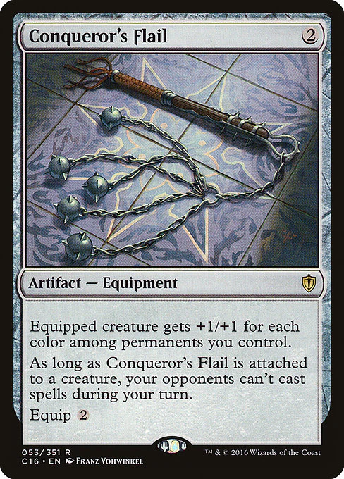 Conqueror's Flail (53) - Commander 2016