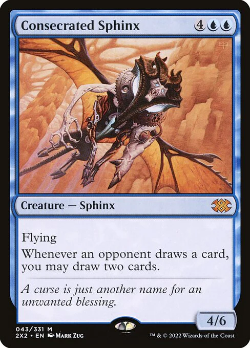 Consecrated Sphinx (43) (Foil) - Double Masters 2022