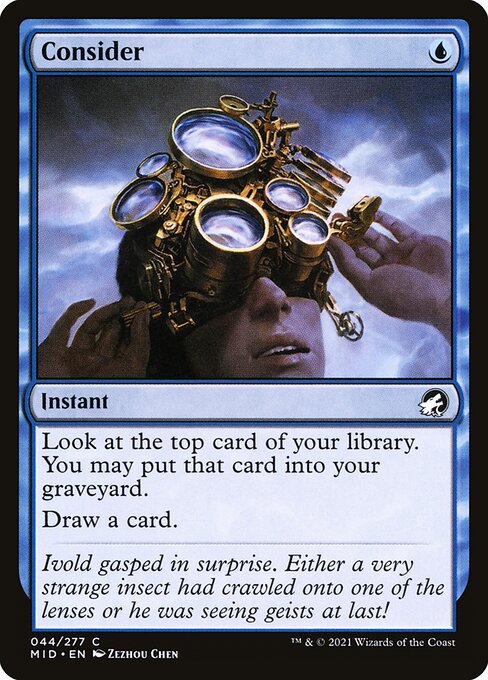 Consider (44) (Foil) - Innistrad: Midnight Hunt
