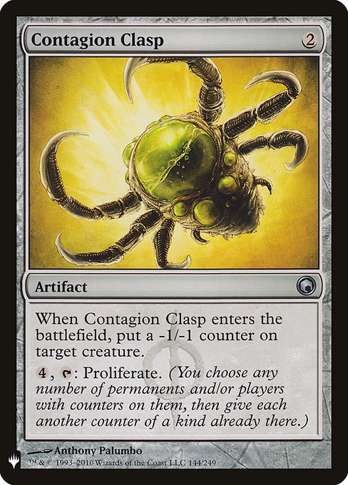 Contagion Clasp (SOM-144) - The List