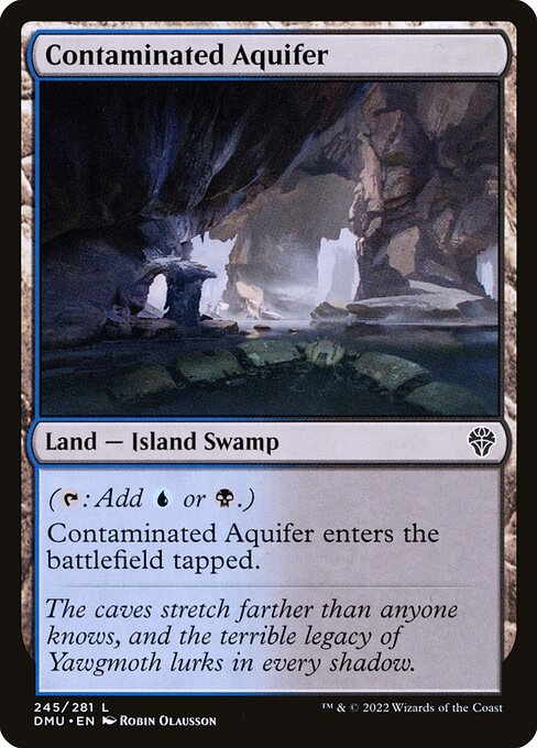 Contaminated Aquifer (245) (Foil) - Dominaria United
