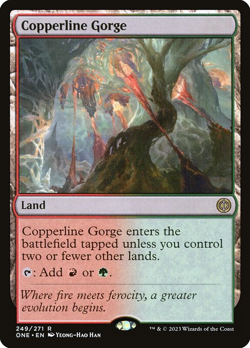 Copperline Gorge (249) - Phyrexia: All Will Be One