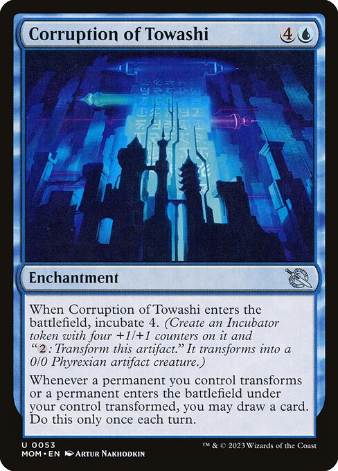 Corruption of Towashi (53) (Foil) - March of the Machine