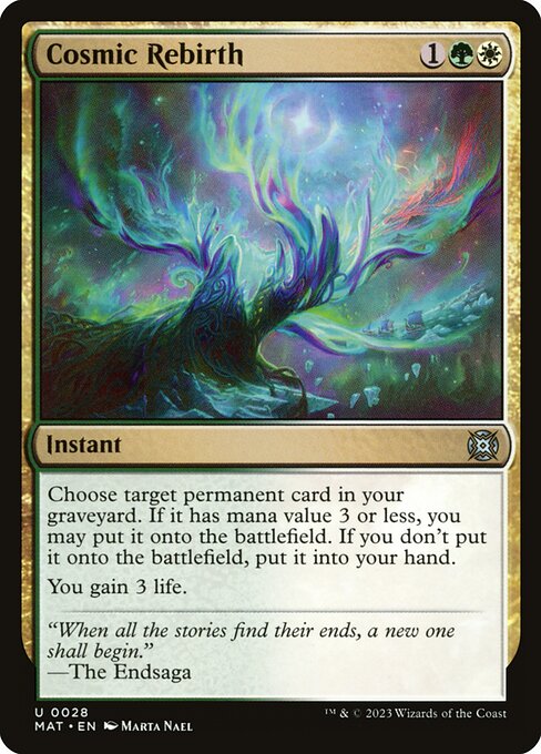 Cosmic Rebirth (28) - March of the Machine: The Aftermath