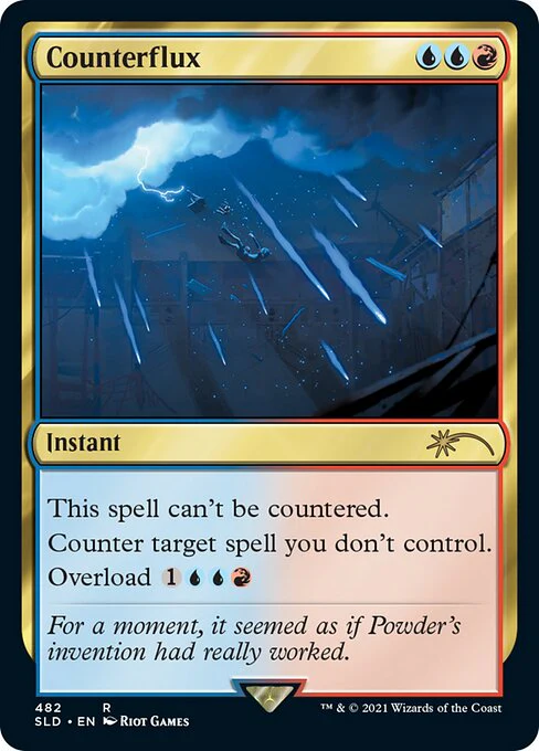 Counterflux (482) (Foil) - Secret Lair Drop