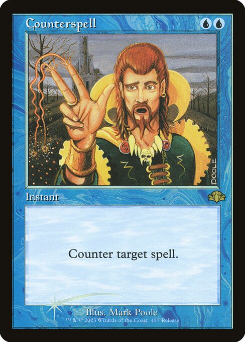Counterspell (457) (Foil) - Dominaria Remastered