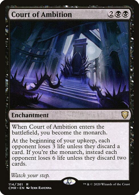 Court of Ambition (114) (Foil) - Commander Legends