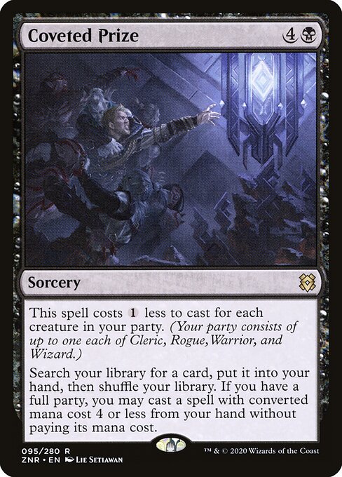 Coveted Prize (95) - Zendikar Rising