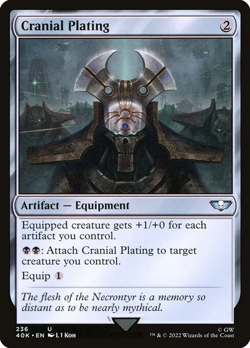 Cranial Plating (236) - Warhammer 40,000 Commander