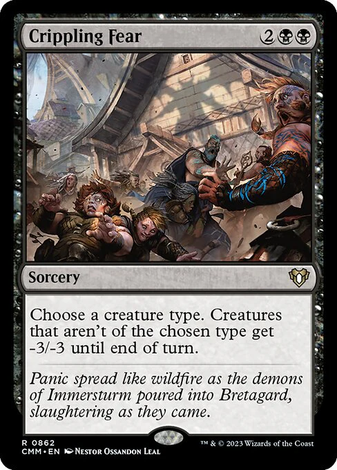Crippling Fear (862) - Commander Masters