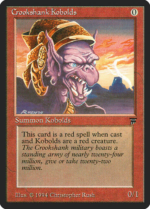 Crookshank Kobolds (141) - Legends