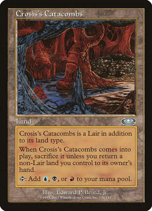 Crosis's Catacombs (136) (Foil) - Planeshift