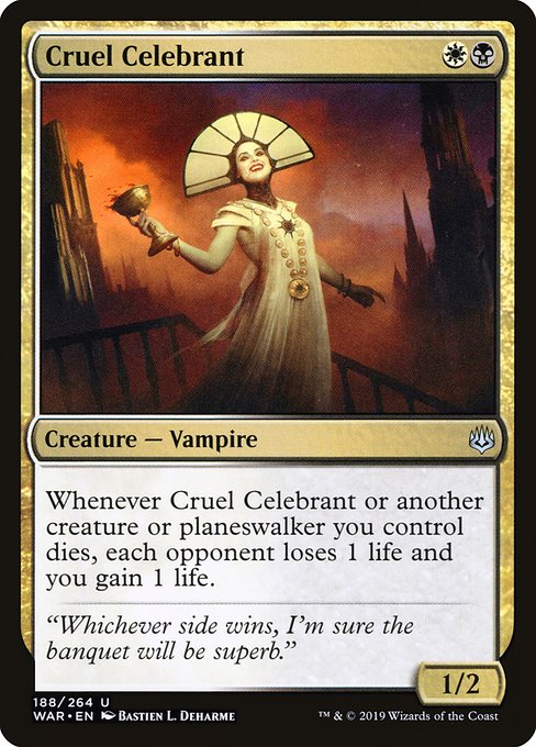 Cruel Celebrant (188) - War of the Spark
