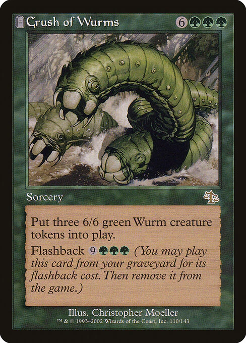 Crush of Wurms (110) (Foil) - Judgment