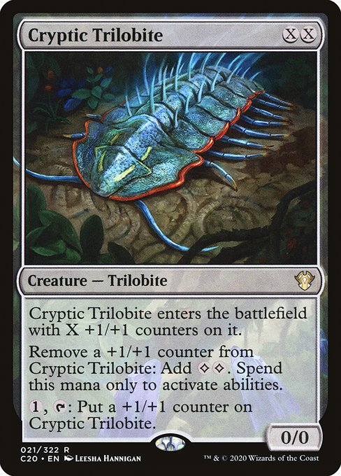 Cryptic Trilobite (21) - Commander 2020