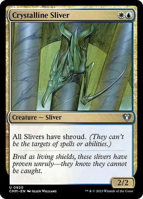 Crystalline Sliver (920) - Commander Masters