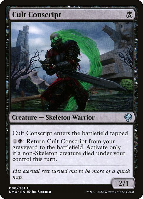 Cult Conscript (88) - Dominaria United