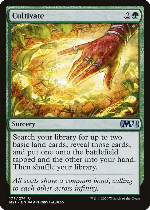 Cultivate (177) - Core Set 2021