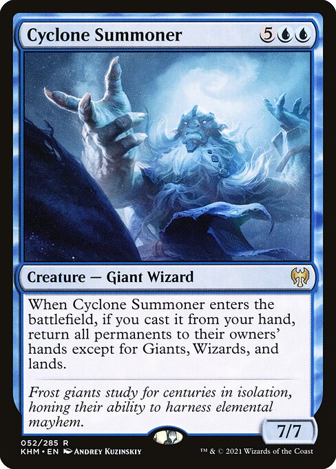 Cyclone Summoner (52) - Kaldheim