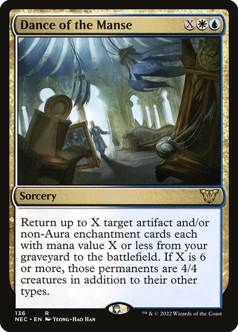 Dance of the Manse (136) - Neon Dynasty Commander