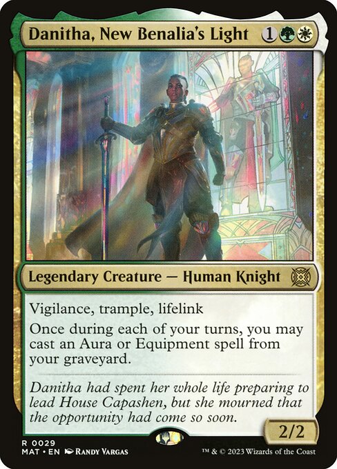 Danitha, New Benalia's Light (29) (Foil) - March of the Machine: The Aftermath
