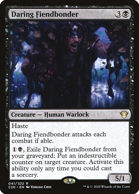 Daring Fiendbonder (41) - Commander 2020