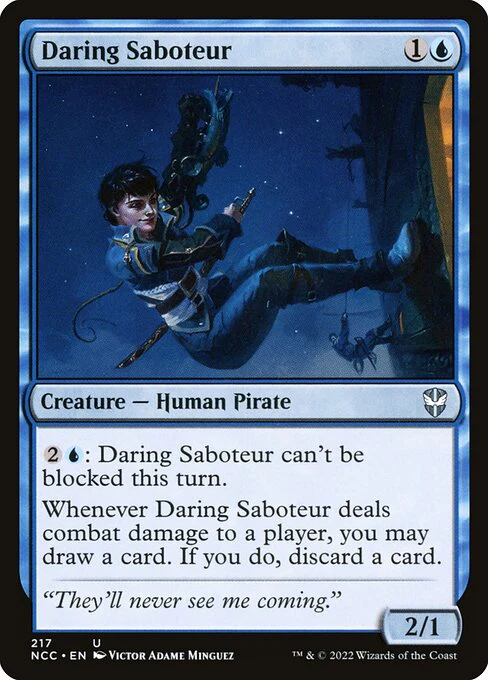 Daring Saboteur (217) - New Capenna Commander