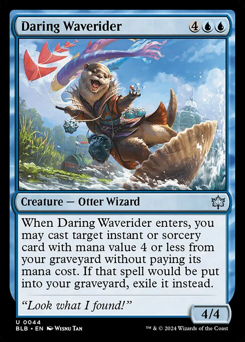 Daring Waverider (44) - Bloomburrow