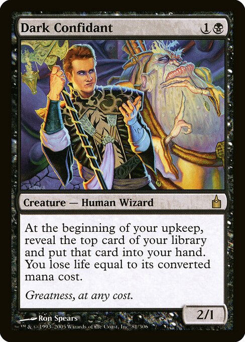 Dark Confidant (81) - Ravnica: City of Guilds