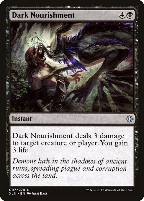 Dark Nourishment (97) (Foil) - Ixalan