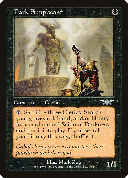 Dark Supplicant (64) (Foil) - Legions