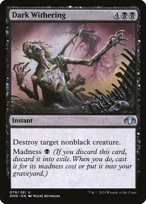 Dark Withering (79) - Dominaria Remastered