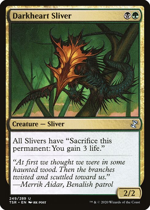 Darkheart Sliver (249) - Time Spiral Remastered