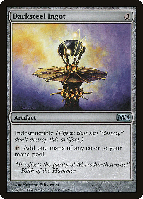 Darksteel Ingot (207) - Magic 2014
