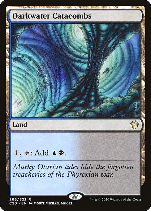 Darkwater Catacombs (265) - Commander 2020
