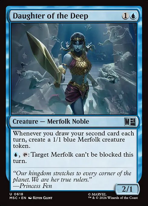 Daughter of the Deep (618) - Marvel Super Heroes Commander