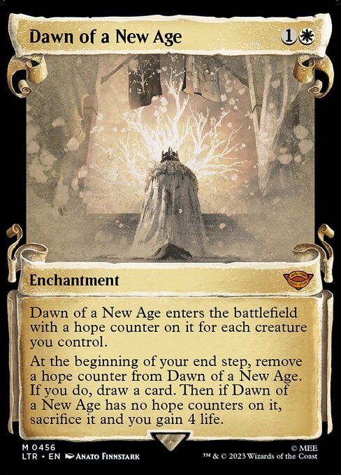 Dawn of a New Age (456) - SHOWCASE (Foil) - The Lord of the Rings: Tales of Middle-earth