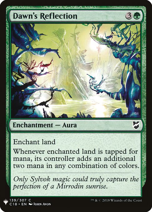 Dawn's Reflection (C18-139) - The List