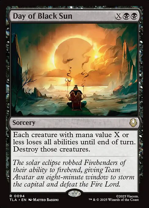 Day of Black Sun (94) (Foil) - Avatar: The Last Airbender