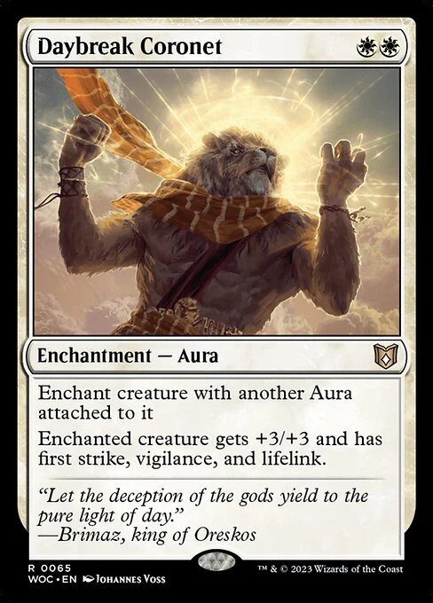 Daybreak Coronet (65) - Wilds of Eldraine Commander