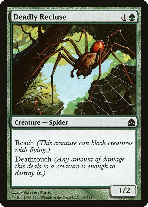 Deadly Recluse (149) - Commander 2011